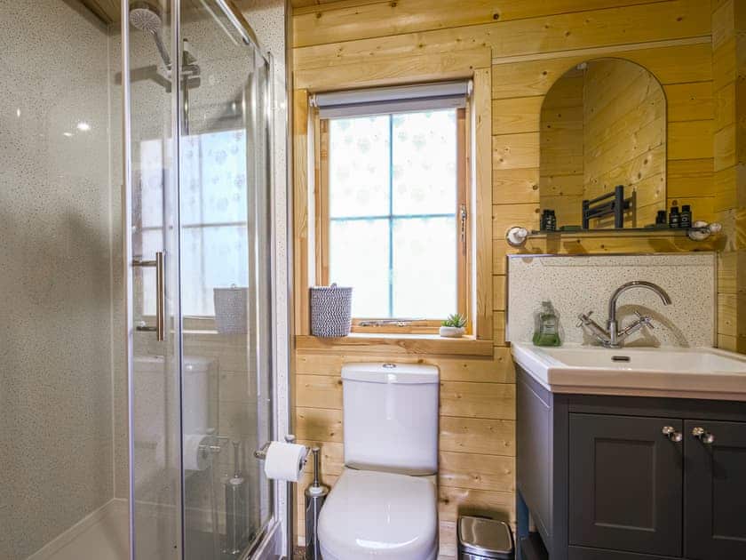 Bathroom | Stable Lodge at Greenacre, Bromyard
