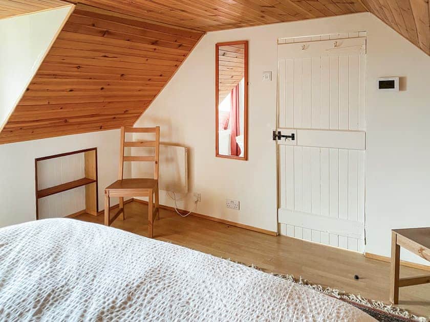 Red double bedroom  | Tigh An Dun, Dunan, Isle of Skye
