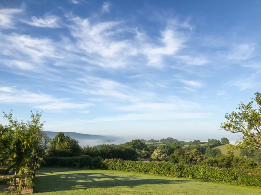 View | Ty Ffair Mai Annexe, Llangwm Usk