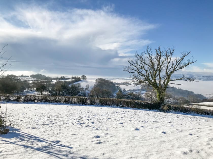 View | Ty Ffair Mai Annexe, Llangwm Usk