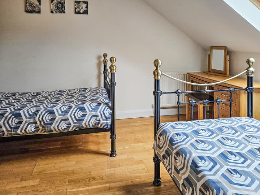 Twin bedroom | Bwlch Y Person Barns -Cartws - Bwlch Y Person Barns, Dihewyd, near Aberaeron