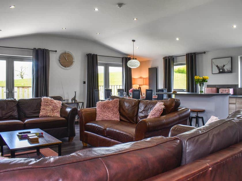 Open plan living space | The Lune - Box Tree Escapes, Kirkby Lonsdale