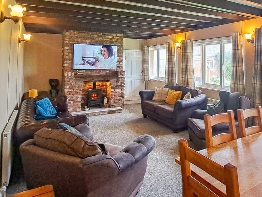 Living area | Oakwell Farm, Huttoft