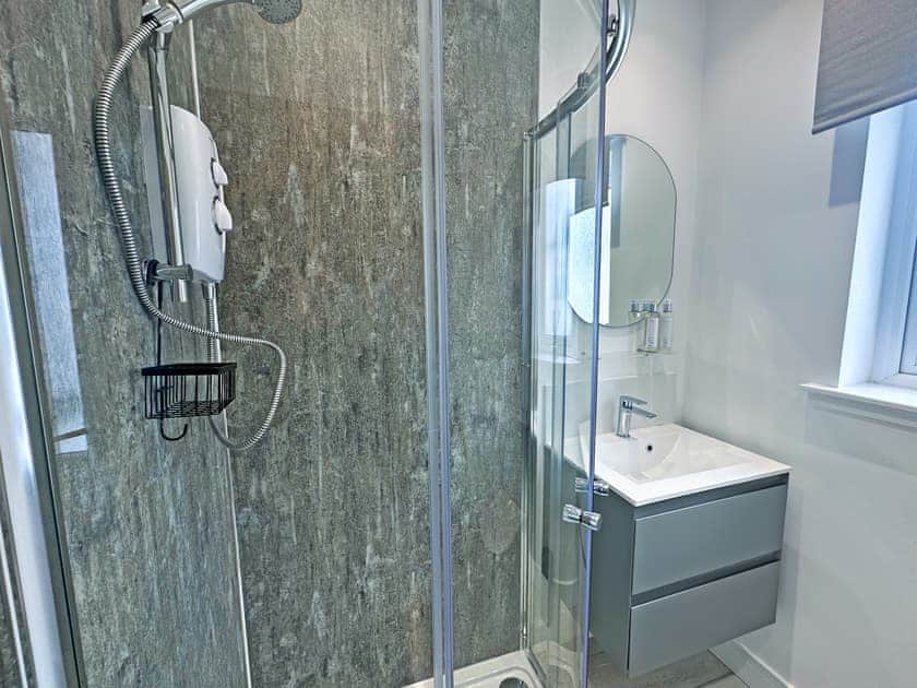 Shower room | Flag Cottage, Sandyhills