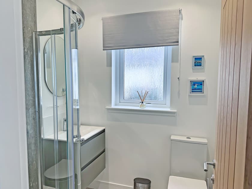 Shower room | Flag Cottage, Sandyhills