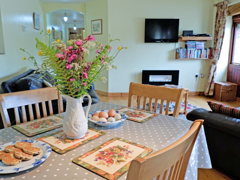 Dining Area | The Cart Shed - Longlands Farm Cottages, Haverfordwest, near Narberth
