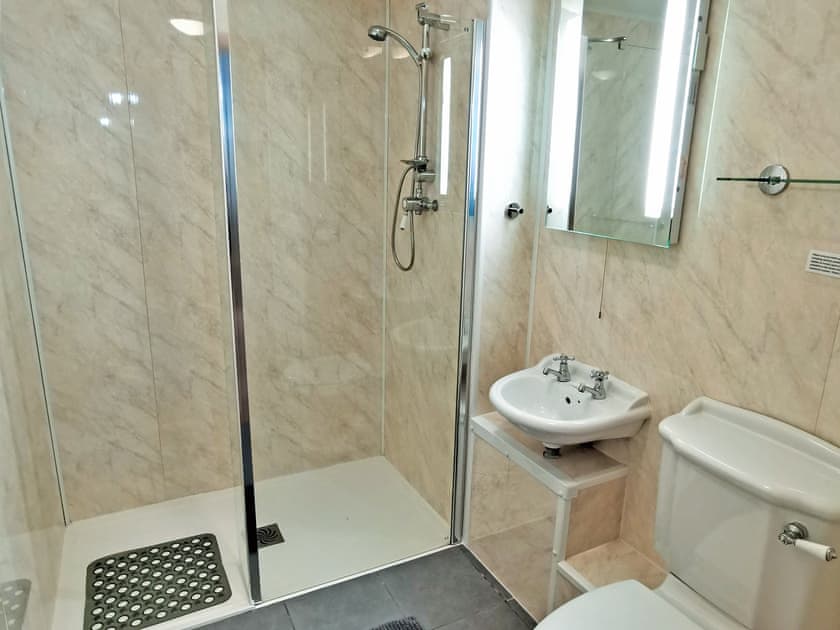 Shower room | The Cart Shed - Longlands Farm Cottages, Haverfordwest, near Narberth