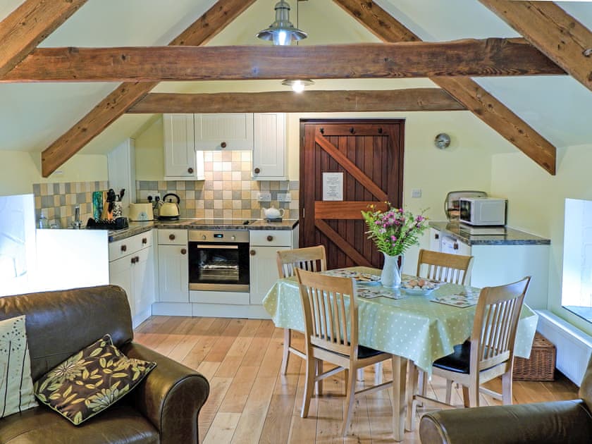 Open plan living space | The Corn Loft - Longlands Farm Cottages, Haverfordwest, near Narberth