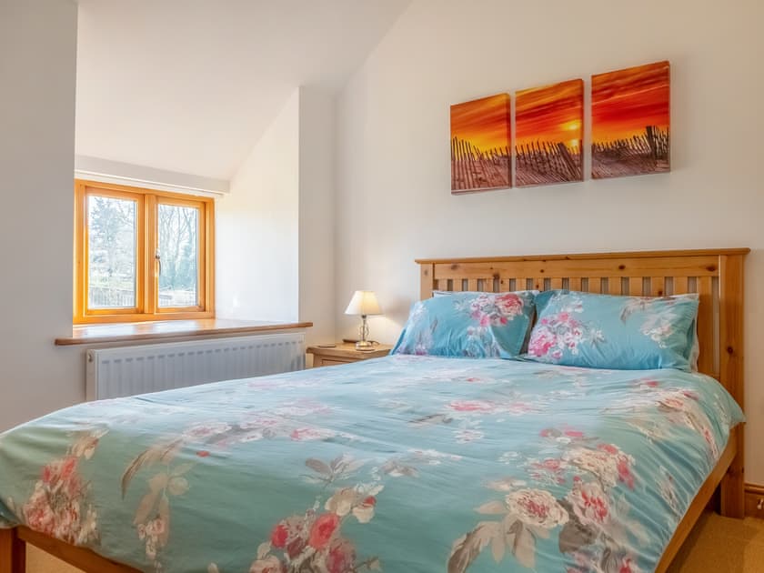 Comfortable double bedroom | The Great North Barn - Hall Farm Barns, Gimingham, near Mundesley