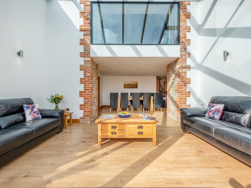 Living room/dining room | The Great North Barn - Hall Farm Barns, Gimingham, near Mundesley