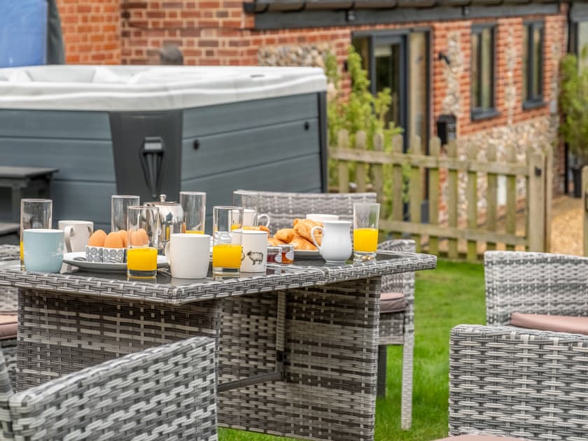 Outdoor area | The Great South Barn - Hall Farm Barns, Gimingham, near Mundesley