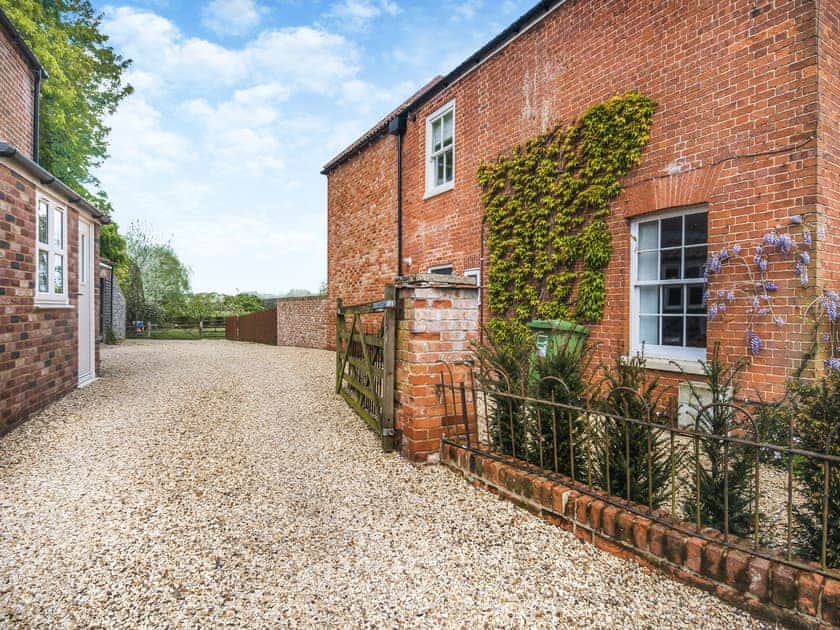 Driveway for parking at Stable Cottage | Stable Cottage, Great Ryburgh, near Fakenham