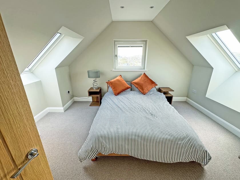 Upstairs double bedroom | Grianan, Isle of Barra