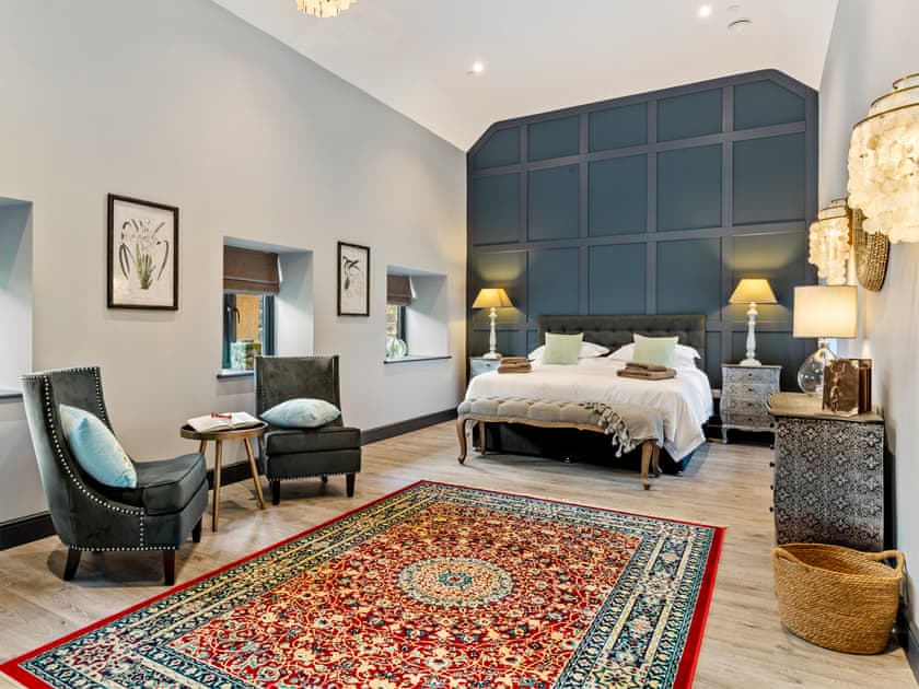 Double bedroom | The Courtyard - Glaneirw Estate, Tanygroes, near Llangrannog