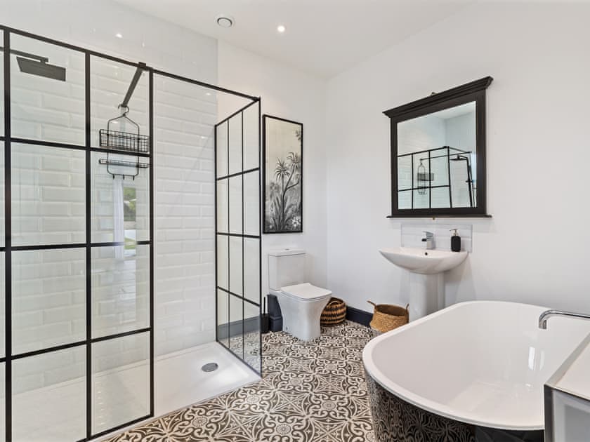 Bathroom | The Courtyard - Glaneirw Estate, Tanygroes, near Llangrannog