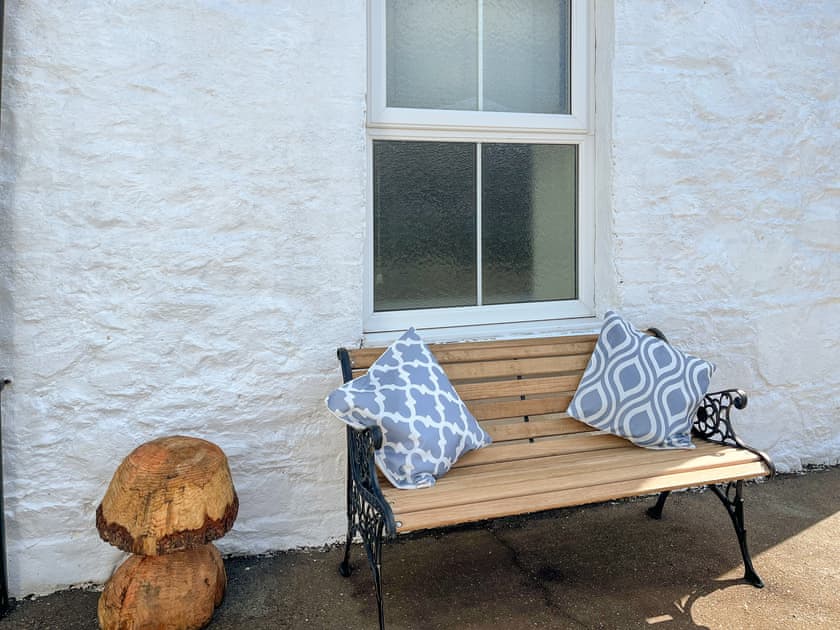 Outdoor area | The Old Cheese Loft, Lochans, near Stranraer