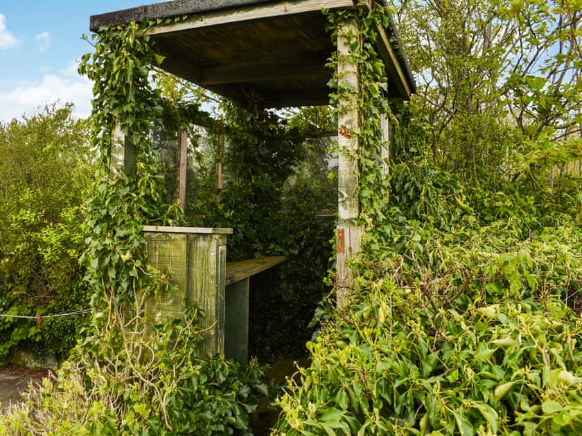 Outdoor area | Maskel Beach Cottage, Ulverston