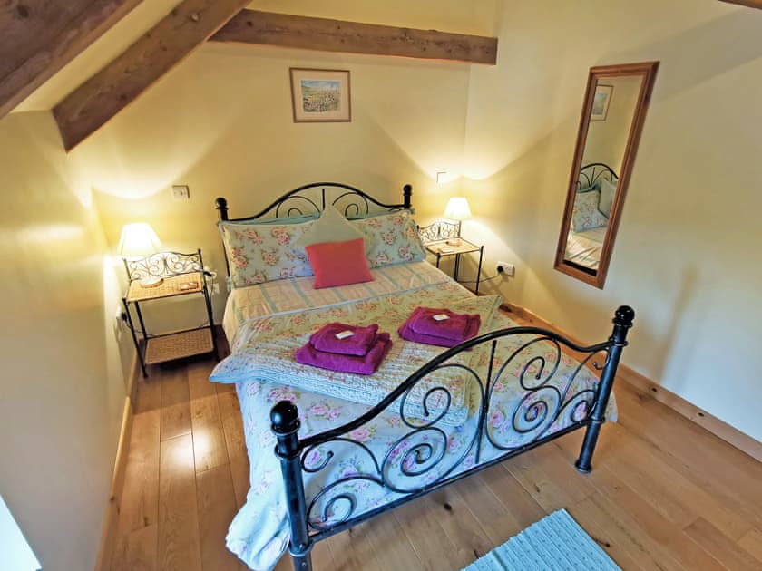Double bedroom | The Corn Loft - Longlands Farm Cottages, Haverfordwest, near Narberth