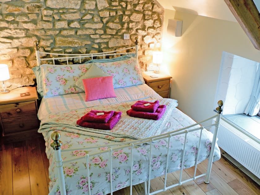 Double bedroom | The Corn Loft - Longlands Farm Cottages, Haverfordwest, near Narberth