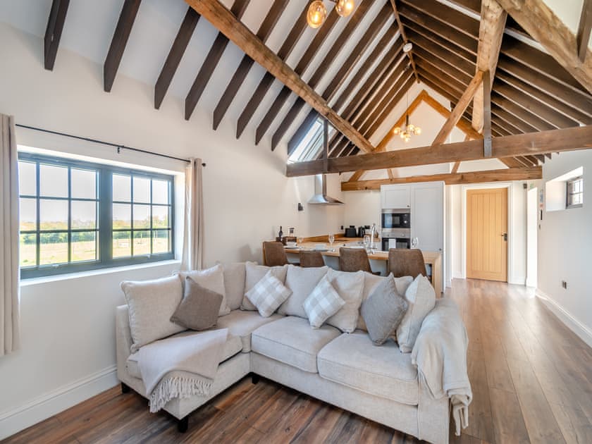 Open plan living space | Corley Rocks Barn - Burrow Hill Farm, Corley