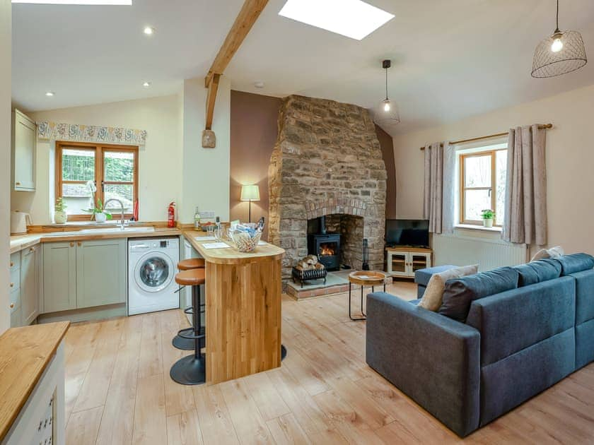 Open plan living space | Thornycroft Cottage, Earlswood, near Chepstow