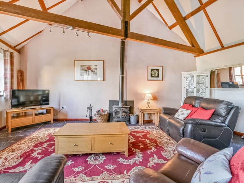 Open plan living space | Waggoners Cottage - Polean Farm Cottages, Pelynt, near Looe