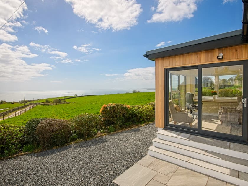 Outdoor area | High Auchenlarie Cottage, Near Gatehouse of Fleet
