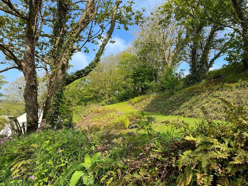 Upper Garden | Bridge View Cottage, Middle Mill, nr Solva