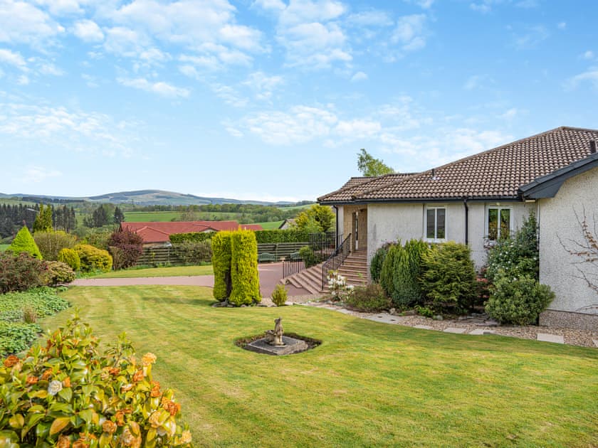 Large enclosed garden | Tigh Na Beannaich, Powmill, near Dollar