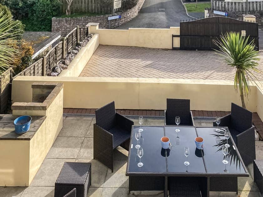 Outdoor area | Steamer Quay Cottage, Paignton
