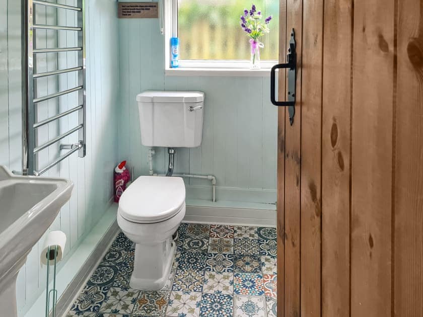 Shower room with shower cubicle | Castiel Cottage, Ysbyty Ifan, near Betws-y-Coed