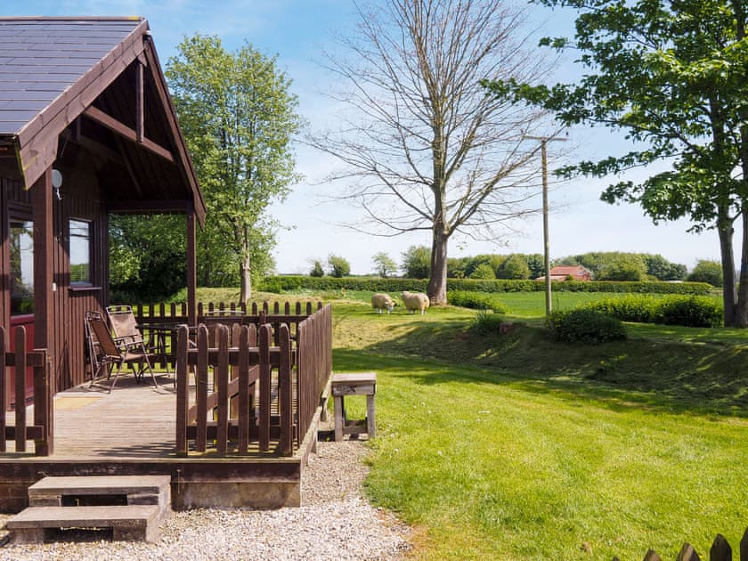 Garden | Robin Lodge - Valley View Lodges, Nawton, near Helmsley