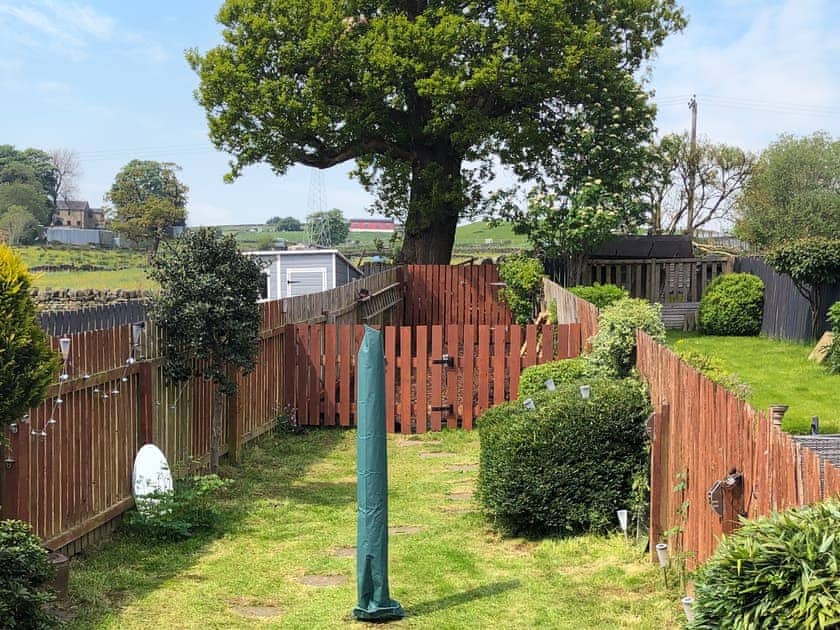 Garden | Hebble Row Cottage, Oakworth