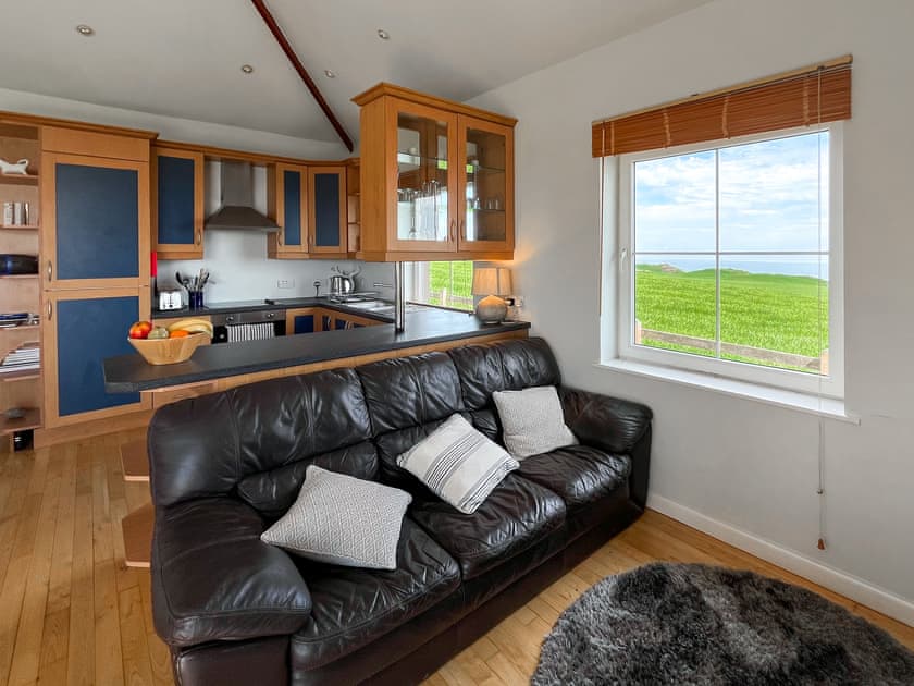 Open plan living space | The Look Out, Dundrennan