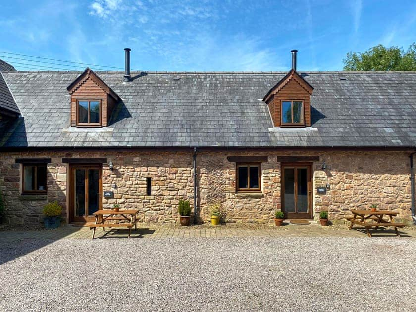 Lovely holiday property (to right of image) | Bramble Cottage - Bramble Cottage and Honey Cottage, Newland, near Coleford