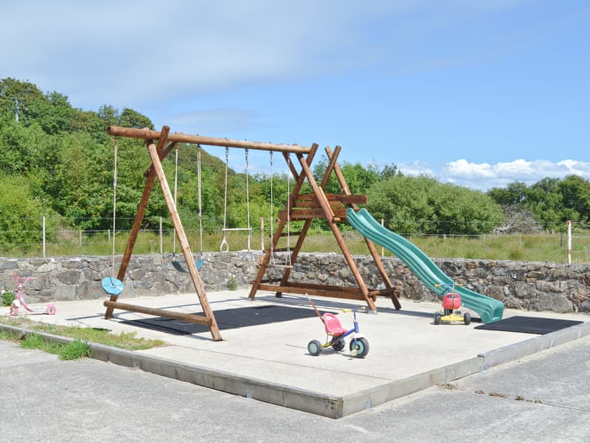 Children’s play area | The Stables - Glan Morfa Ganol, Abererch, near Pwllheli
