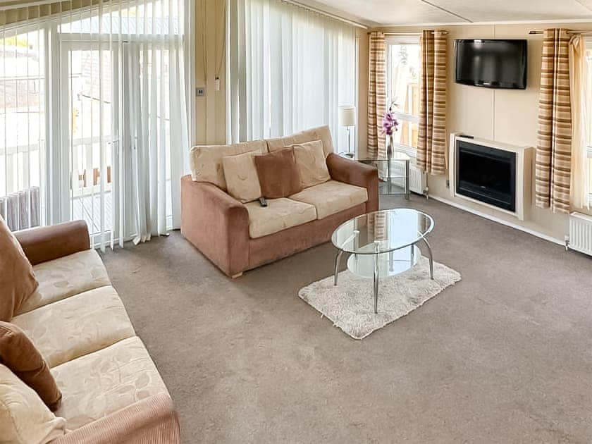 Open plan living space | Sandy Shores Lodge, Towyn