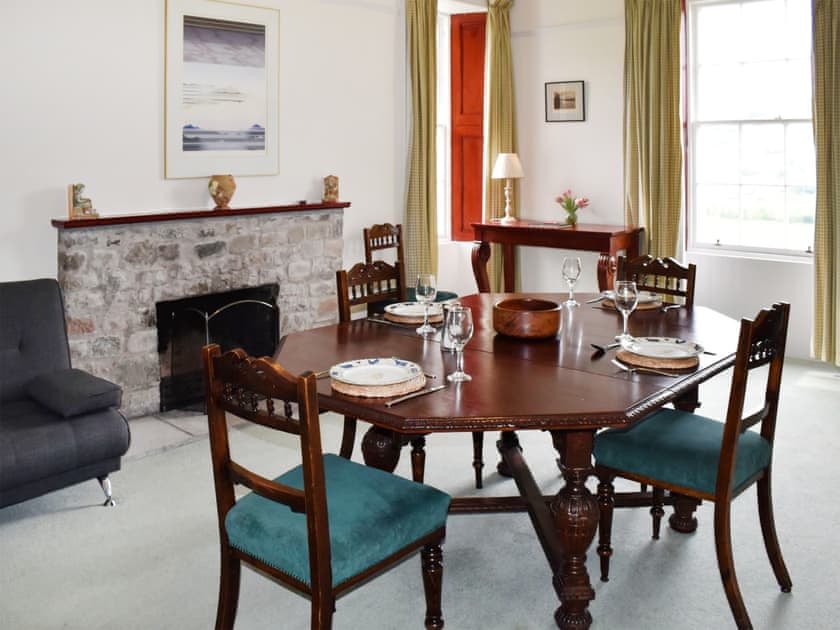 Spacious dining room | Craignuisq Farmhouse - Kinnaird Estate Cottages, By Dunkeld, Pitlochry
