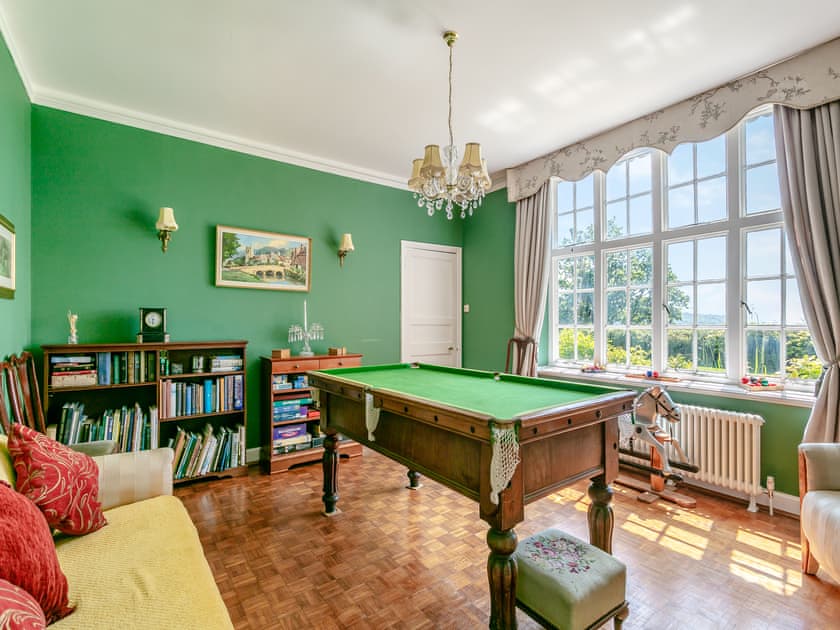 Games room | Castle Hill House, Sidbury, near Sidmouth