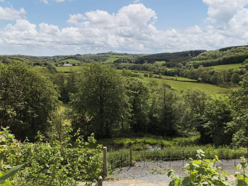 View | April’s Cottage - Sanctuary Farm Cottages, Morwenstow, near Bude