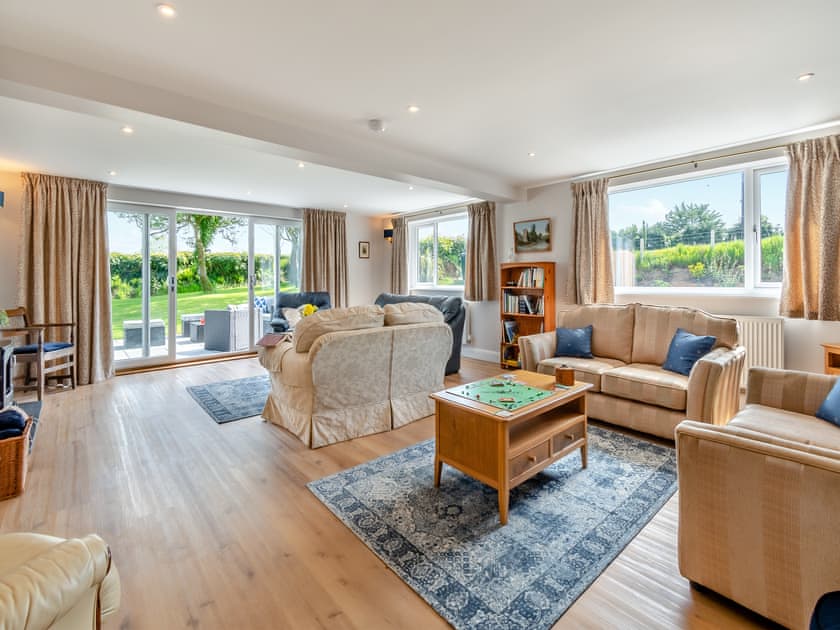 Open plan living space | Llwyncelyn Farmhouse, Clynderwen
