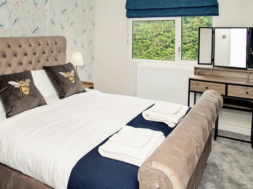 King bedroom  | Acre Hill Lodge - Acre Hill Farm, Lane Ends, near Bolton by Bowland