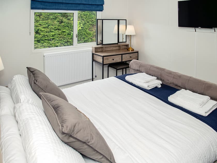 King bedroom  | Acre Hill Lodge - Acre Hill Farm, Lane Ends, near Bolton by Bowland