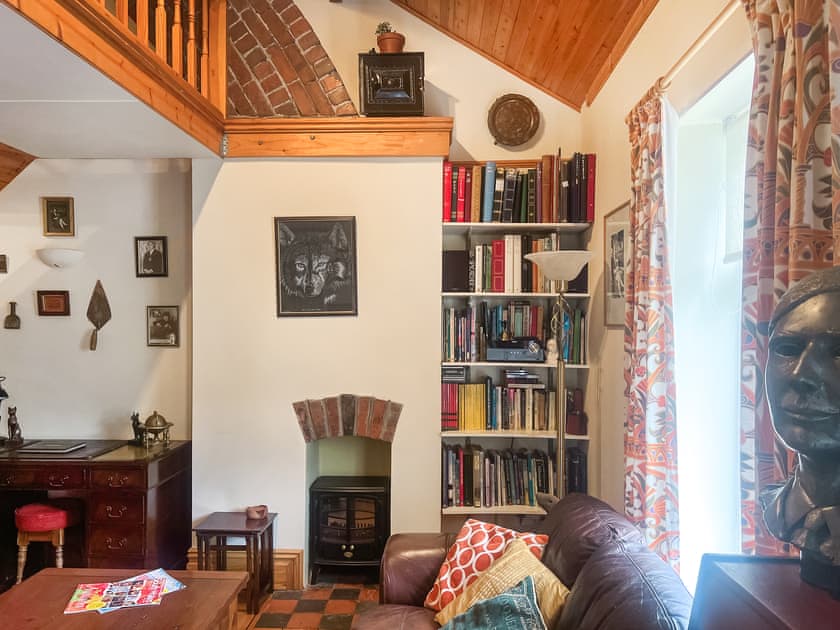 Living area | Creative Afan Valley Home, Blaengwynfi, near Neath