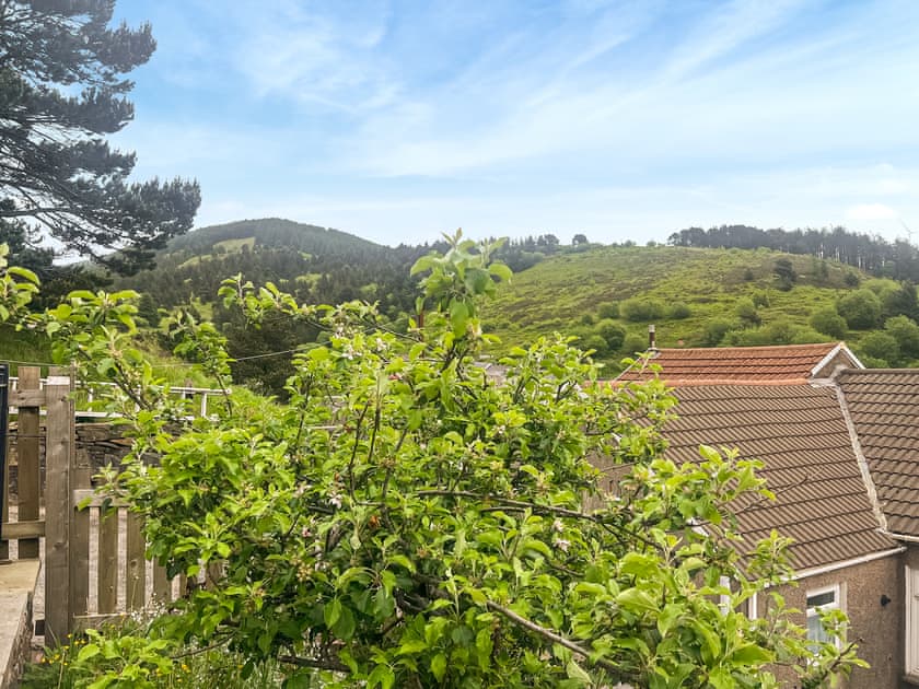 View | Creative Afan Valley Home, Blaengwynfi, near Neath