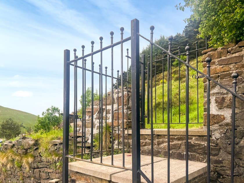 Outdoor area | Creative Afan Valley Home, Blaengwynfi, near Neath