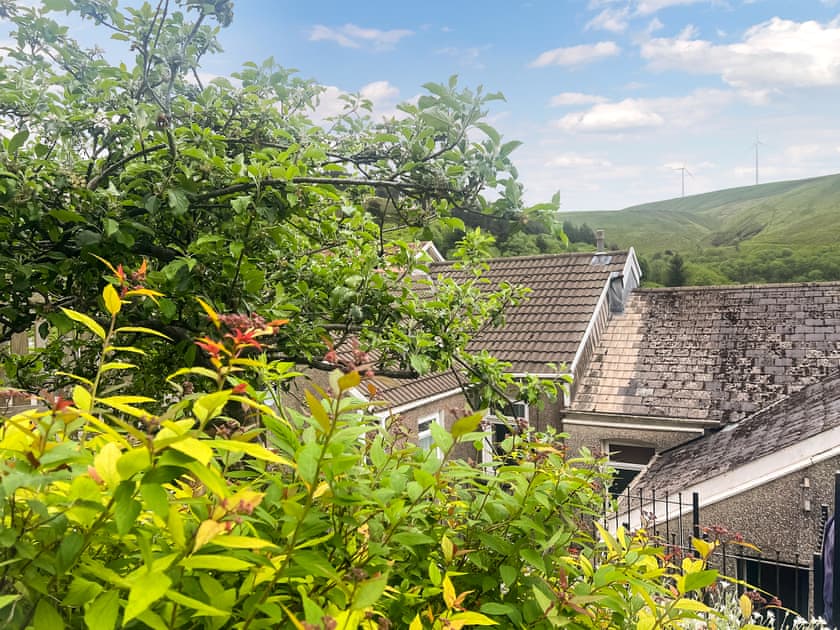 Outdoor area | Creative Afan Valley Home, Blaengwynfi, near Neath