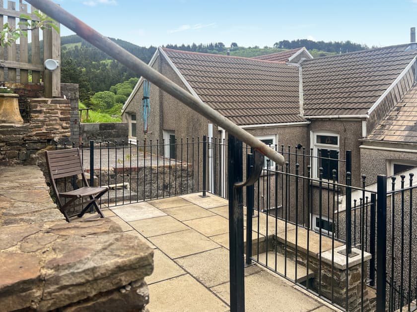 Outdoor area | Creative Afan Valley Home, Blaengwynfi, near Neath