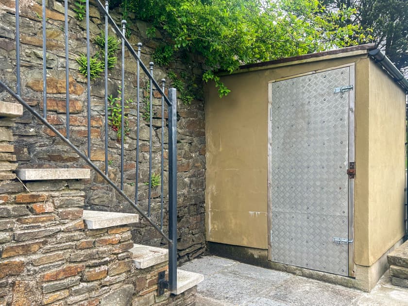 Outdoor area | Creative Afan Valley Home, Blaengwynfi, near Neath