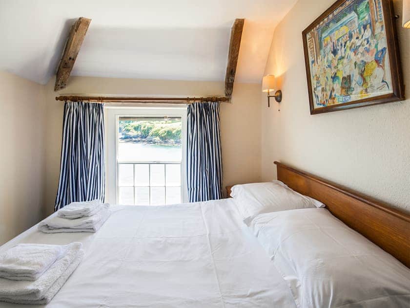 Double bedroom | Corner Cottage - Portmellon Fishermans Cottages, Portmellon